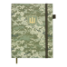 Ежедневник датир. 2026 MILITARY, A5, светло-зеленый, иск.кожа
