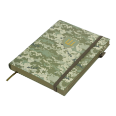 Ежедневник датир. 2026 MILITARY, A5, светло-зеленый, иск.кожа