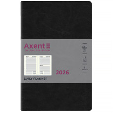 Ежедневник  2026 Partner City Soft, 145*210, черный