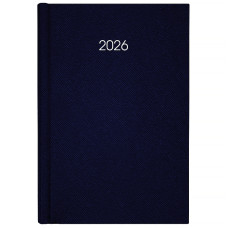 Щоденник 2026 Classic Style, 145*210, с/т темно синій