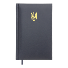 Ежедневник датир. 2026 POWERFUL, A6, темно-синий, иск.кожа/поролон