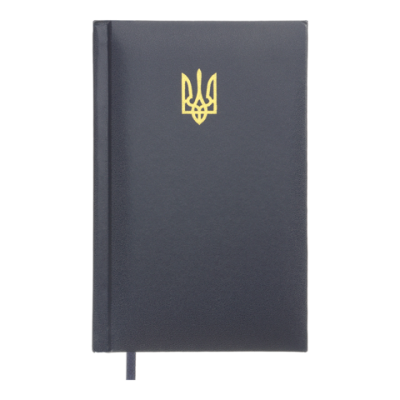 Ежедневник датир. 2026 POWERFUL, A6, темно-синий, иск.кожа/поролон
