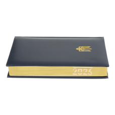 Ежедневник датир. 2026 POWERFUL, A6, темно-синий, иск.кожа/поролон