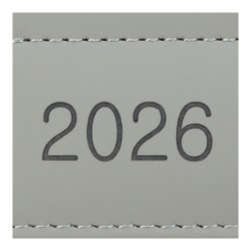 Ежедневник датир. 2026 AURA, A5, серый, иск.кожа/поролон