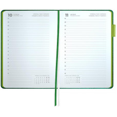 Щоденник 2026 Partner Soft Muse, 145*210, зелений