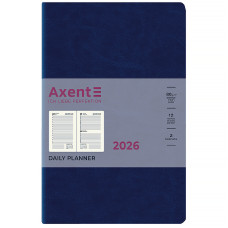 Ежедневник  2026 Partner City Soft, 145*210, синий