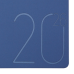 Щоденник датир. 2026 STEEL, A5, синій, штучна шкіра