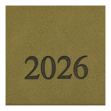 Ежедневник датир. 2026 FORCES, A5, светло-коричневый, иск.кожа/поролон