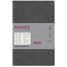 Ежедневник  2026 Partner City Soft, 145*210, серый