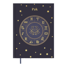 Щоденник недатований. поліграфічний ZODIAK, A5, фіолетовий, 336 сторінок