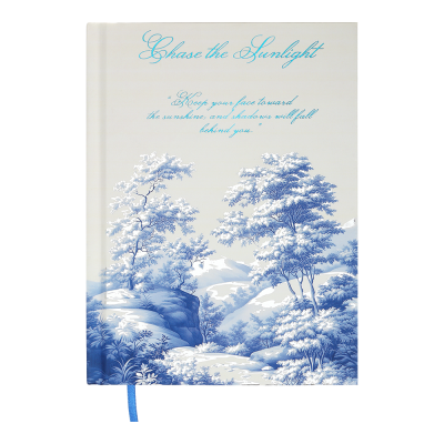 Щоденник недатов. поліграфічний SPOLETO, A5, блакитний, 336 стор