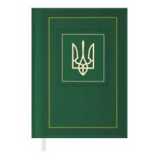 Щоденник недатований NATION, A5, зелений