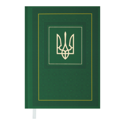 Щоденник недат. NATION, A5, зелений - BM.2006-04