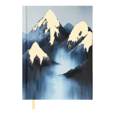 Щоденник недатов. поліграфічний FILLING, A5, кобальтовий, 336 стор