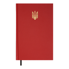 Щоденник недат. AIRY, A5, червоний , бумвініл, 336 стор