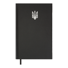 Щоденник недат.  AIRY, A5, чорний , бумвініл, 336 стор