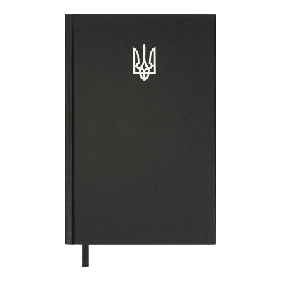 Щоденник недат.  AIRY, A5, чорний , бумвініл, 336 стор