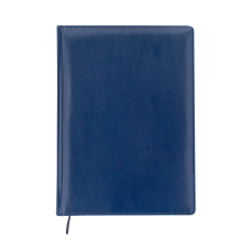 Щоденник недат. BRAVO, L2U, А4, синій, штуч.шкіра/поролон, 336 стор