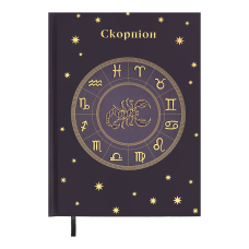 Щоденник недатов. поліграфічний ZODIAK, A5, бузковий, 336 стор