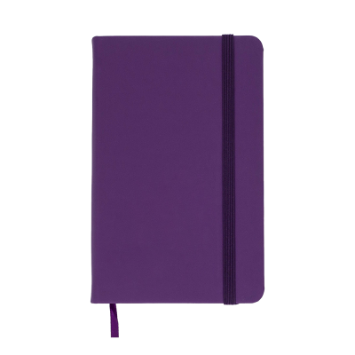 Щоденник недат. TOUCH ME, L2U, A6, фіолетовий, штуч.шкіра, 336 стор