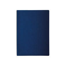 Щоденник недатований, DUBLIN, синій, А5, кремовий блок, лінія