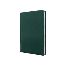 Дневник недатированный, MINK, кремовый блок, линия, темно-зеленый, A5