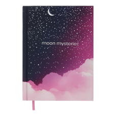 Щоденник недатов. поліграфічний ONLY, A5, сливовий, 336 стор