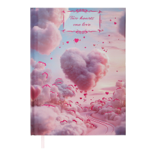 Щоденник недатов. поліграфічний ROMANTIC, A5, блакитний, 336 стор