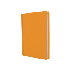 Дневник недатированный, SATIN, оранжевый, A5