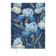 Щоденник недатов. поліграфічний POSH, A5, темно-синій, 336 стор