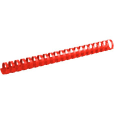 Пружина пластиковая Axent 2925-06-A, 25 мм, красная, 50 штук