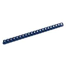 Пластикові пружини для палітурки, d 25мм, А4, 200 арк., круглі, сині, по 50 шт. в упаковці