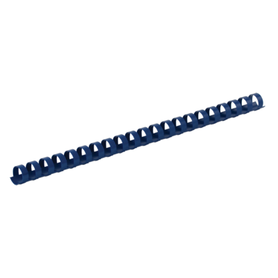 Пластикові пружини для палітурки, d 25мм, А4, 200 арк., круглі, сині, по 50 шт. в упаковці - BM.0508-02 Buromax