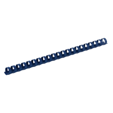 Пластикові пружини для палітурки, d 12мм, А4, 80 арк., круглі, сині, по 100 шт. в упаковці