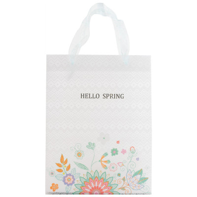 Пакет пластиковий подарочный 25х19 см, Hello Spring 03