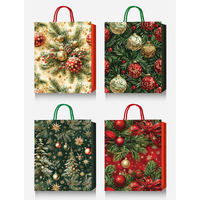 Пакет паперовий подарунковий, S:18х23х8см, тиснення фольгою BM.2000165