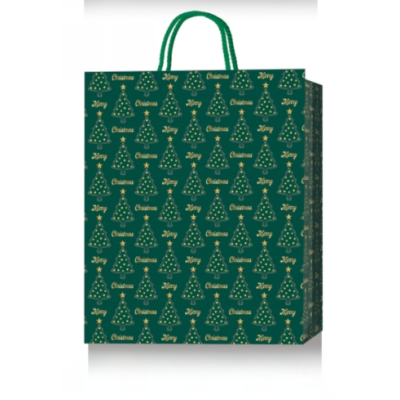 Пакет паперовий подарунковий, М:26х32х10см, тиснення фольгою і конгревне тиснення  BM.2000159