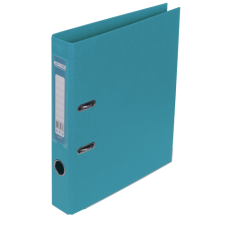 Папка-регистратор двухсторонняя ELITE. А4. ширина торца 50/55 мм (внутр./внешн.), голубая