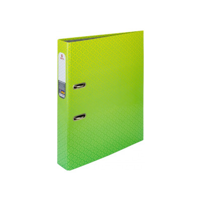 Папка-реєстратор A4 Optima 50мм з друкованою обкладинкою, зелено-салатова - O35442 Optima