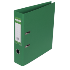 Папка-регистратор двухсторонняя ELITE. А4. ширина торца 70/75 мм (внутр./внешн.), зеленая