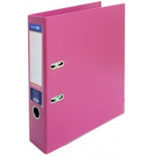 Папка-регистратор LUX А4 7см розовая (собранная)