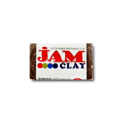 Глина полімерна "Jam Clay" 18802 20 г темно-шоколадий - 101968 PRO