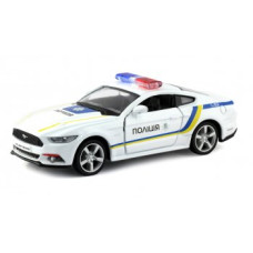 Uni-fortune • Машинка Ford Mustang 2015 Ukrainian Police Car (554029P-UKR)
