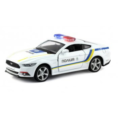 Uni-fortune • Машинка Ford Mustang 2015 Ukrainian Police Car (554029P-UKR)