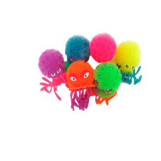 Іграшка-антистрес "Медуза" 3840 11 см світиться Mix