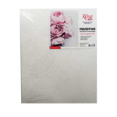 Полотно з контуром "ROSA START" Натюрморт №29 30х40 см картон - 105507 Maxi
