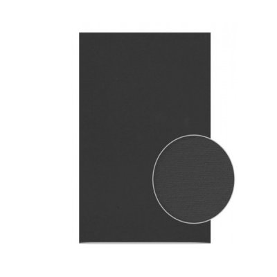 Полотно бавовна "ROSA Studio" 25х35 см картон чорний ** - 615205 Maxi