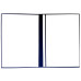 Папка на підпис всередині - картон білий, синяя - MF70001-02 PRO