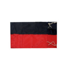 Флаг Украины (260х550) для катера красн/черн