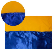 Флаг Украины (1000х1500) атлас + плащевка синий/желт.